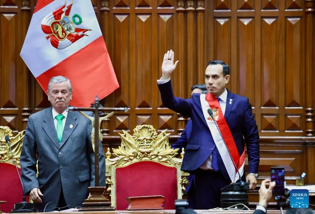 José Jerí, presidente de Perú