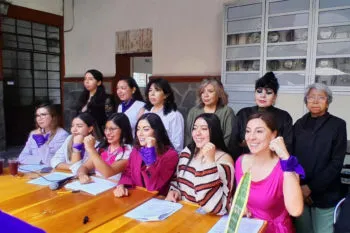 En Puebla, mujeres respaldan a Luisa María Alcalde como próxima dirigente nacional de Morena