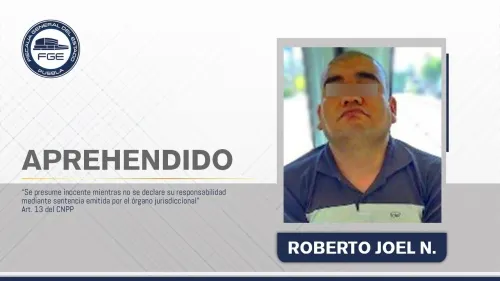 FGE Puebla aprehendió en CDMX a presunto homicida
