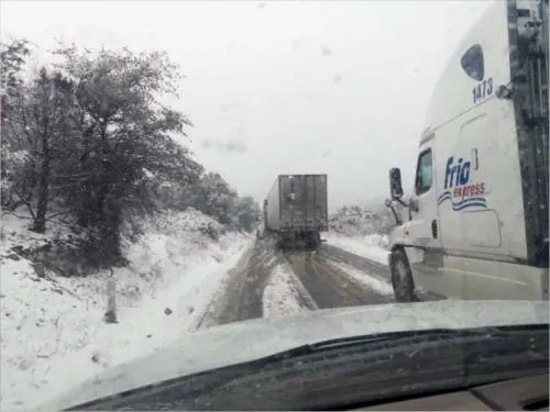 Por nevadas en Chihuahua, declaran en emergencia a 12 municipios