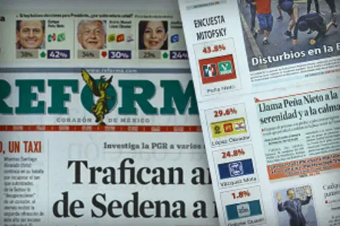 Reforma y Mitofsky se equivocaron en sus encuestas por 17 y 22 puntos en Puebla