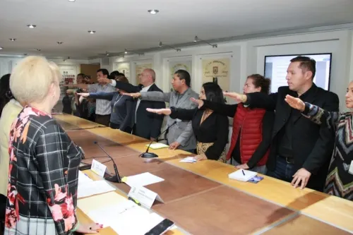 Rinden protesta los integrantes del Grupo para la Igualdad Laboral y No discriminación