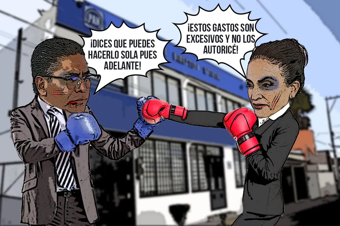 Crisis en la dirigencia del PAN Puebla: Augusta y Marcos rompen lanzas