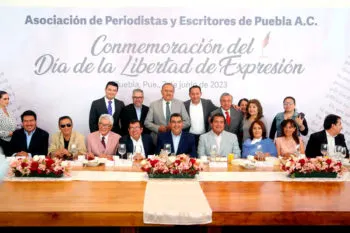 Sergio Salomón Céspedes afirma que en Puebla hay libertad de expresión