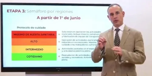 Si no se atiende semáforo se corre el riesgo de rebrote: López-Gatell
