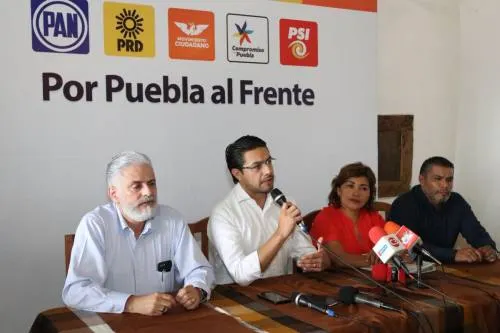 “Por Puebla al Frente” emprenderá acciones legales en contra de Barbosa por guerra sucia contra MEA
