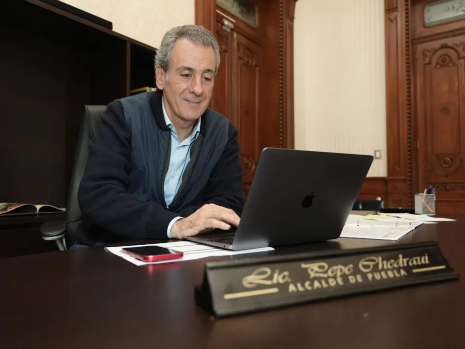 Pepe Chedraui Budib, presidente municipal de Puebla
