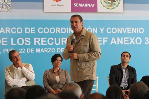 Estado firma convenio con Semarnat por mil 700 mdp