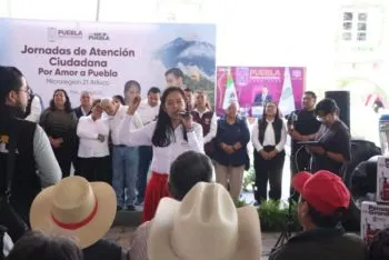 Llega a Atlixco la jornada “Por Amor a Puebla” con servicios y atención directa a la población