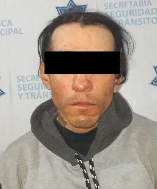 En prisión persona por robo a negocio; fue detenida por las fuerzas Municipales de Puebla