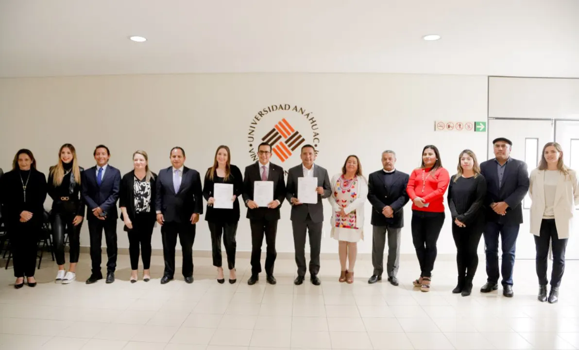 Ayuntamiento de San Andrés Cholula y Anáhuac Puebla se reúnen para compartir avances sobre seguridad universitaria