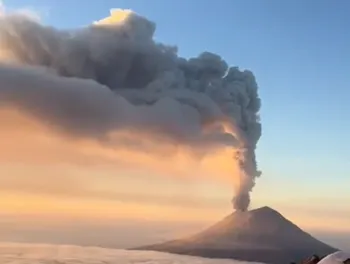 Tiktoker capta la impresionante vista del Popocatépetl desde el Iztaccíhuatl 