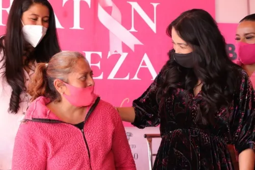 DIF de San Pedro Cholula participa en “Maratón de la Belleza con causa”
