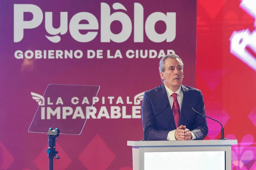 Cordial, el primer mensaje de Chedraui, pero con las ausencias de la 4T, de AMLO y de Morena