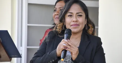 Entrega Lupita Daniel, 300 cabezas de ganado ovino en beneficio de 100 familias de Cuautlancingo