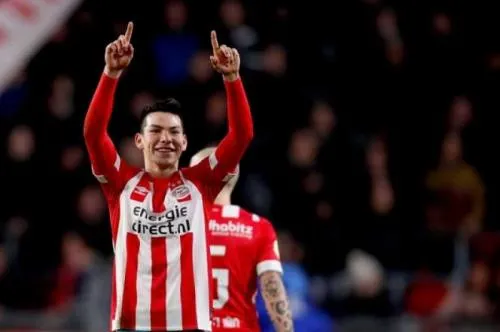 Noche mexicana termina en goleada del PSV