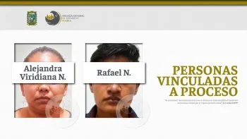 Pareja es procesada por la muerte de su hija de tres años en Coronango