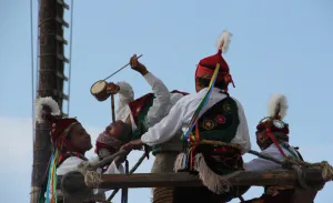 Aprendices de vuelo en Cuetzalan