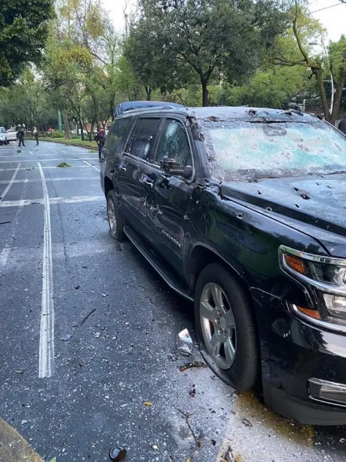 Sufre atentado secretario de Seguridad de CDMX, Omar García Harfuch