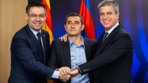 Ernesto Valverde dirige ¿su última práctica?