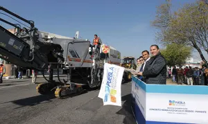 RMV empieza pavimentación con concreto hidráulico de la 31 Poniente-Oriente
