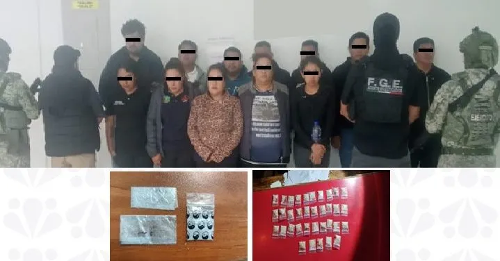 Detenidos por la Fiscalía de Puebla