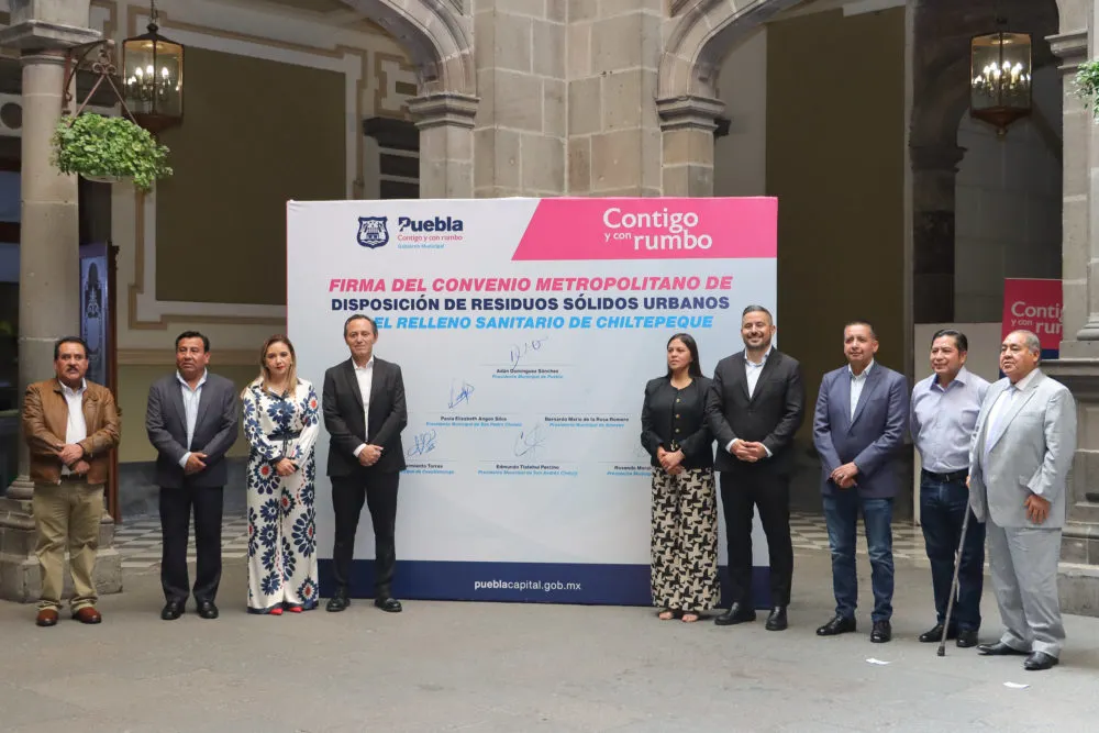 Convenio metropolitano del relleno sanitario de Chiltepeque