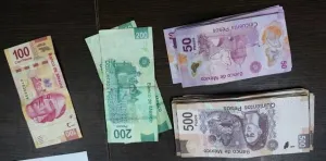 SSP asegura 2 presuntos asaltantes de cuentahabiente