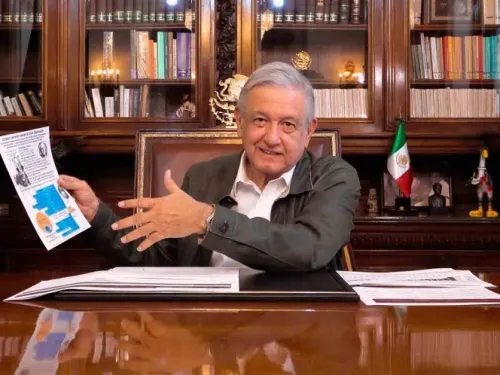 Vamos avanzando y estamos domando la pandemia: López Obrador