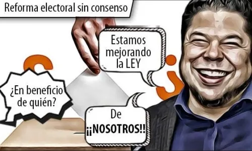 Reforma electoral sin consenso