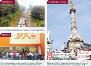 CNTE reitera ‘tirar’ cabezas; insiste que salga Nuño y juicio a Cué