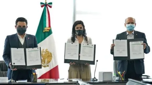 Firman IMSS y SNTSS convenio de aumento salarial al Contrato Colectivo de Trabajo