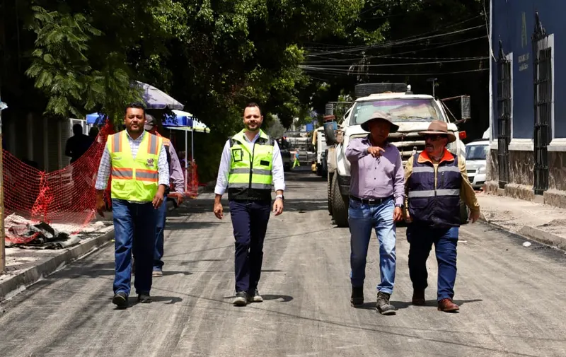 Avanza Ayuntamiento de Puebla con rehabilitación vial en avenida 11 Oriente