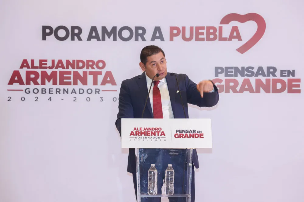 Alejandro Armenta, gobernador electo de Puebla