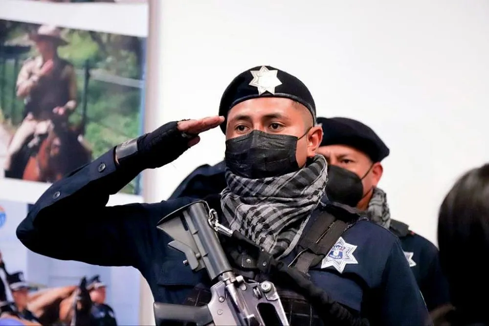 Nuevos Policias Municipales San Andres Cholula