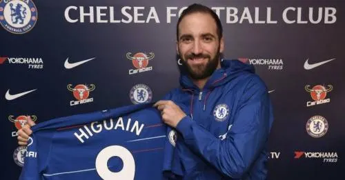 Jugador Gonzalo Higuaín llega en calidad de préstamo a Chelsea