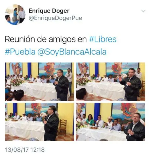 Doger, el candidato de la Embajadora… y del “Góber Precioso” también