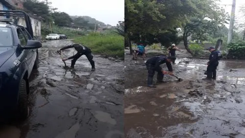 SSP realizó operativos por lluvias
