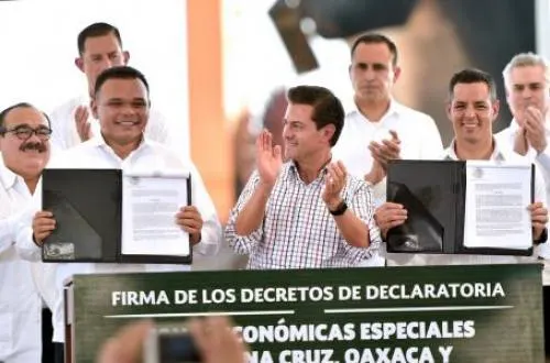 Zonas Económicas atraerán 36 mmdd en 15 años: EPN