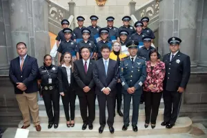 Rivera encabeza graduación de nuevos elementos de la ASPM