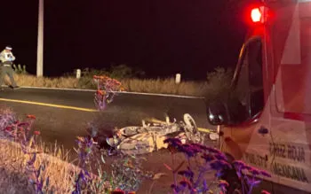 Motociclista que no portaba equipo de seguridad, muere tras choque en Tehuacán