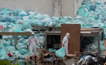 Toneladas de desechos genera la atención sanitaria de COVID: OMS