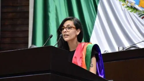 Ella es la única diputada que votó en contra de la Guardia Nacional