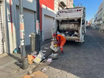Recolección de basura se mantiene normal durante el puente del 2 de febrero en Puebla
