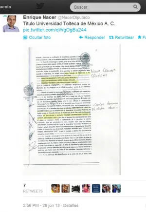Exhiben incongruencia de Enrique Nacer