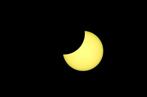 En Puebla se tuvo una visibilidad de un 35 por ciento del eclipse