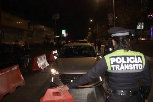 Con la participación del Ejército Mexicano, desplegó Ssptm de Puebla el operativo alcoholímetro
