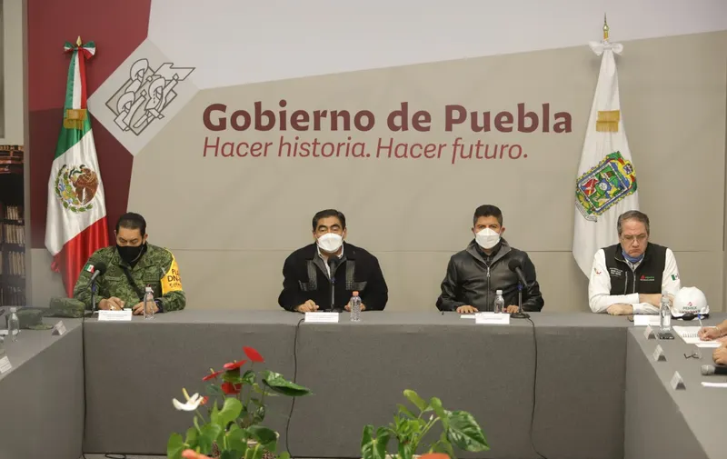 Conferencia de Prensa explosión