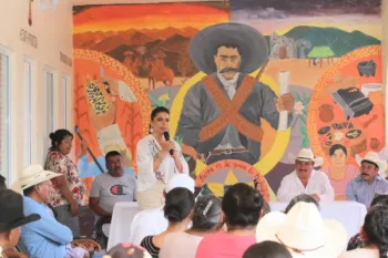 En tierra de Zapata, Olivia Salomón reitera su confianza en un proceso demócrata