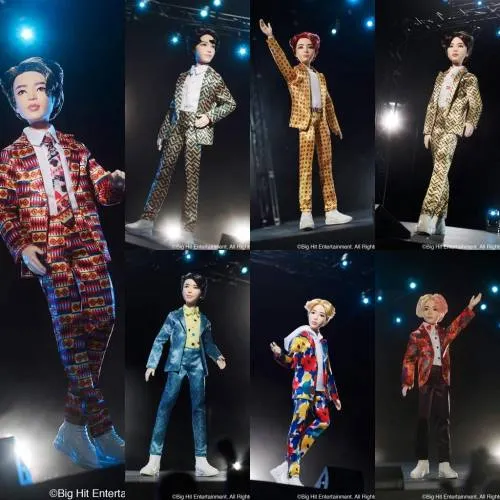 Video: Mattel presenta la nueva colección de muñecos BTS